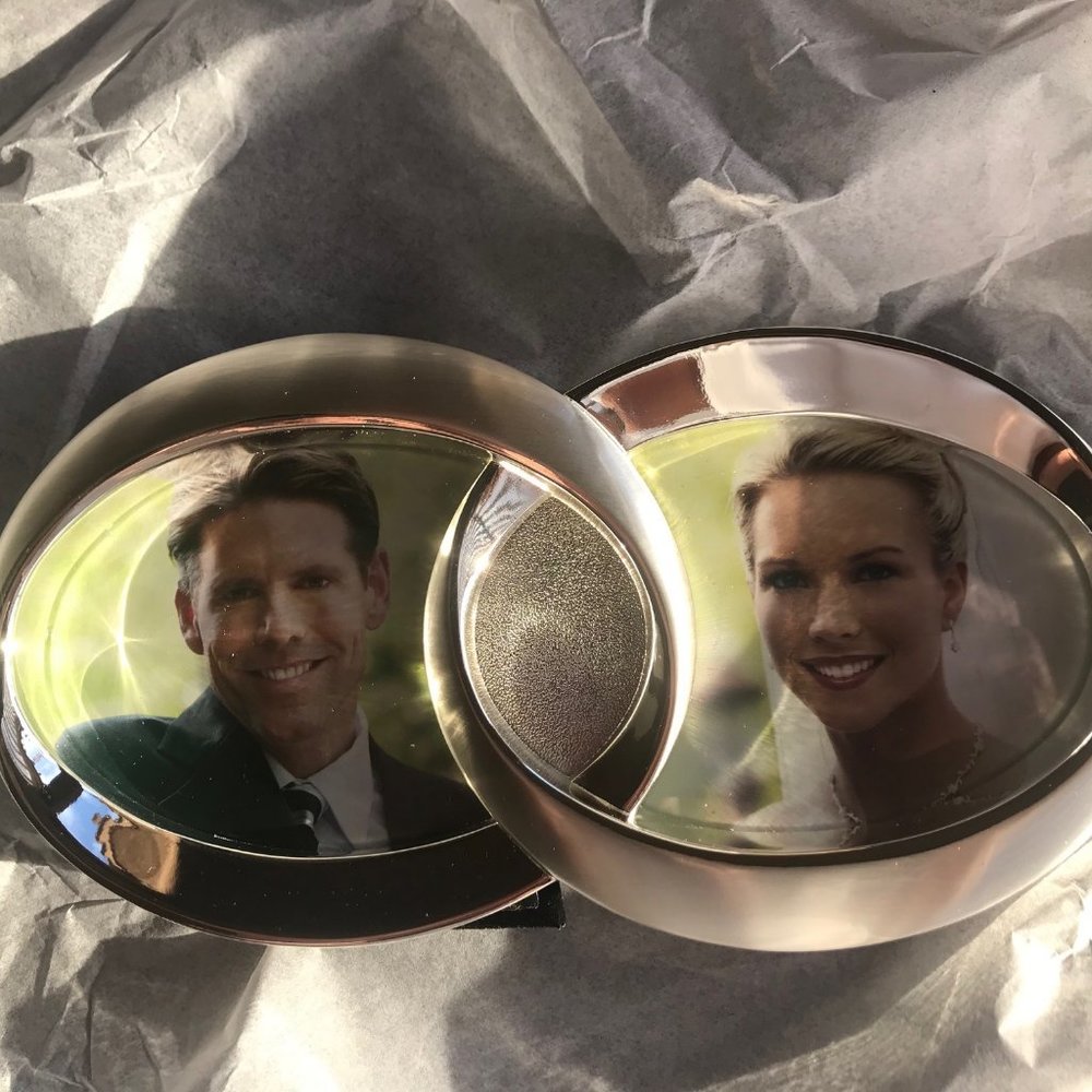Things Remembered “Double Ring” Photo Frame